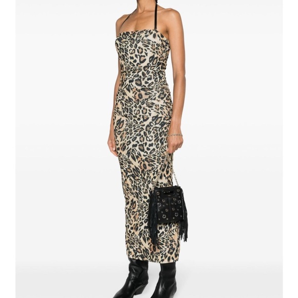 Maje Black Fringe Eyelet Bag - Picture 1 of 5